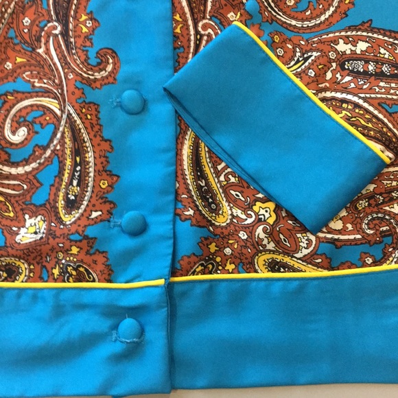 J. Crew Top with deep lapel and button front - Picture 5 of 9